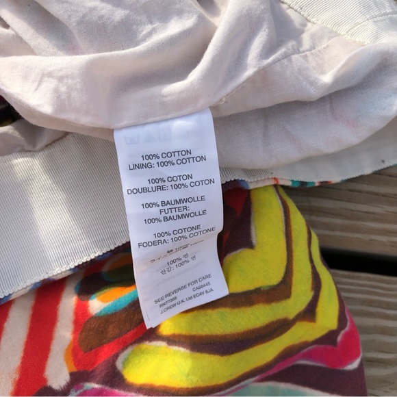 J.Crew Neon 90s Throwback High-Rise Chino Shorts, Size 6 - Picture 6 of 6